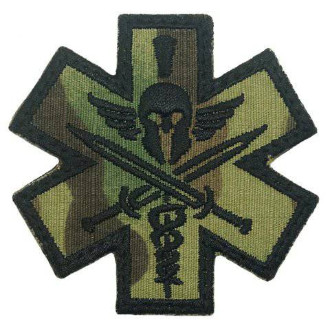 TACTICAL MEDIC - SPARTAN - MULTICAM - The Morale Patches