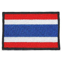 THAILAND FLAG EMBROIDERY PATCH - LARGE - The Morale Patches