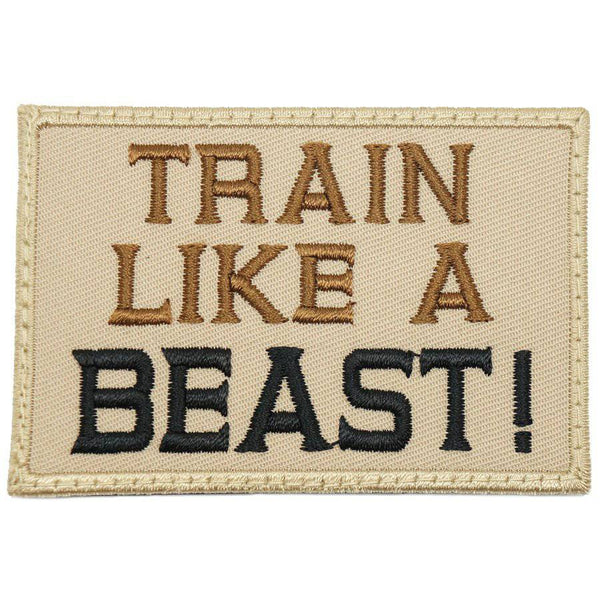 TRAIN LIKE A BEAST PATCH - The Morale Patches