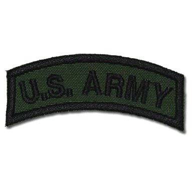 US ARMY TAB - OD GREEN - The Morale Patches