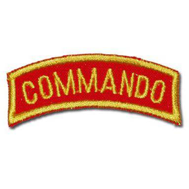 US COMMANDO TAB - The Morale Patches
