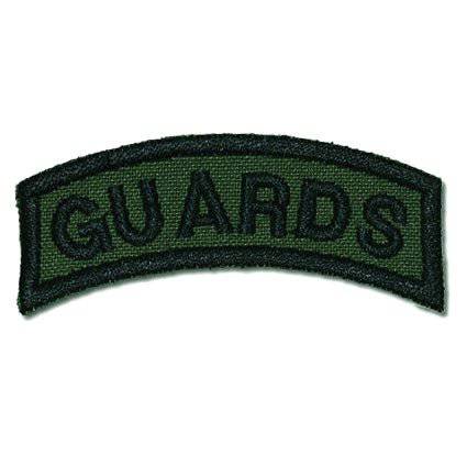 US GUARDS TAB - OD - The Morale Patches