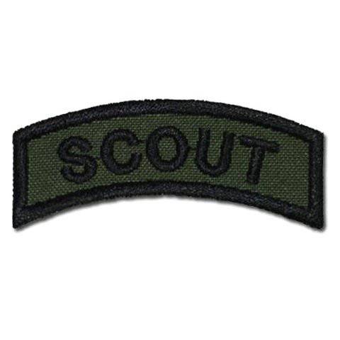 US SCOUT TAB - OD GREEN - The Morale Patches