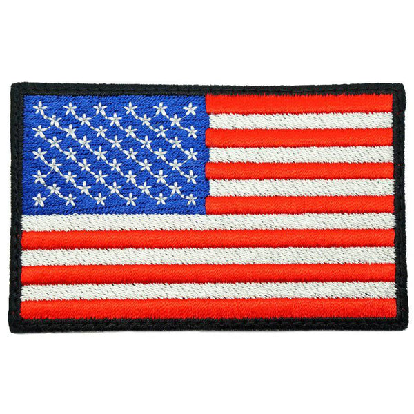 USA FLAG EMBROIDERY PATCH - LARGE - The Morale Patches