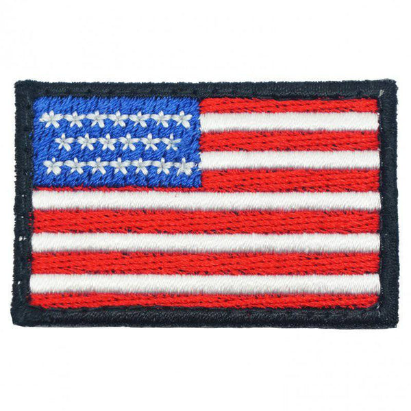 USA FLAG EMBROIDERY PATCH - MINI - The Morale Patches