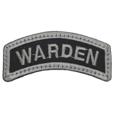 WARDEN TAB - BLACK FOLIAGE - The Morale Patches