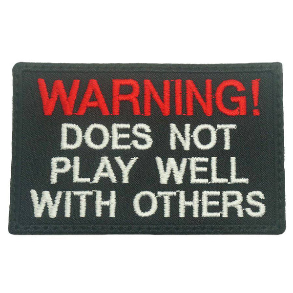 WARNING! DOES NOT PLAY WELL WITH OTHERS PATCH - The Morale Patches