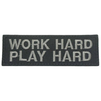 WORK HARD. PLAY HARD. PATCH - The Morale Patches