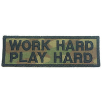 WORK HARD. PLAY HARD. PATCH - The Morale Patches