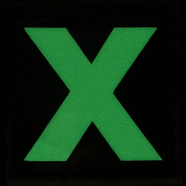X PATCH - GLOW IN THE DARK - The Morale Patches